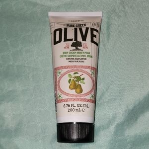 Korres Olive Body Cream Honey Pear - White & Black Tube